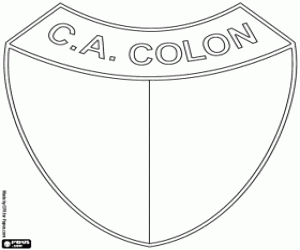 Pintar Logo de Colón de Santa Fe