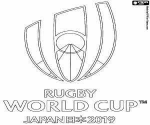 Pintar Logo de la Copa del Món de Rugbi 2019
