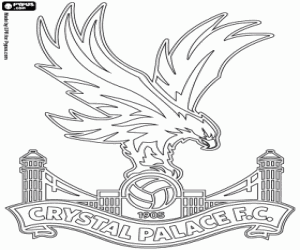 Pintar Logo de Crystal Palace F.C.