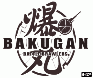 Pintar Logo de Bakugan