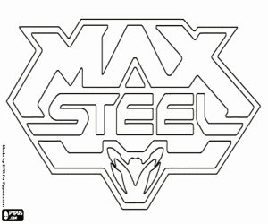 Pintar Logo de Max Steel