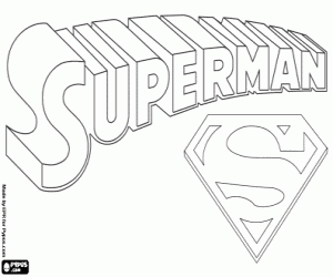 Pintar Logo de Superman