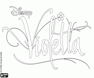 Pintar Logo de Violetta