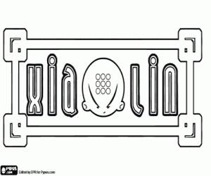 Pintar Logo de Xiaolin