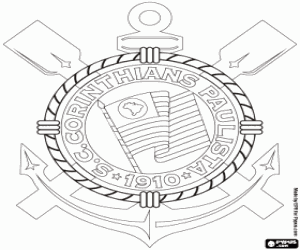 Pintar Logo del Corinthians