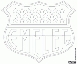 Pintar Logo del CS Emelec