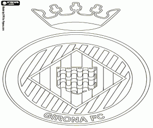 Pintar Logo del Girona FC
