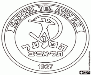 Pintar Logo del Hapoel Tel Aviv FC