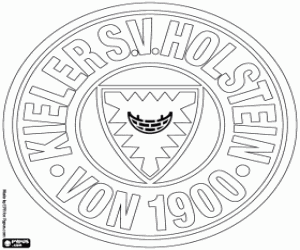 Pintar Logo del Holstein Kiel