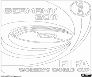 Pintar Logo del Mundial femení FIFA 2011
