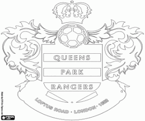 Pintar Logo del Queens Park Rangers
