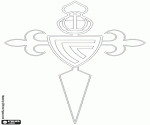 Pintar Logo del Real Club Celta de Vigo