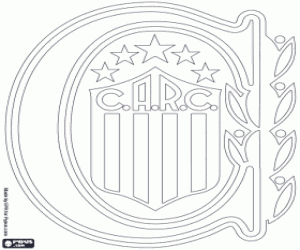 Pintar Logo del Rosario Central