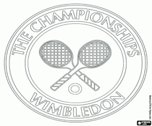 Pintar Logo del torneig de Wimbledon