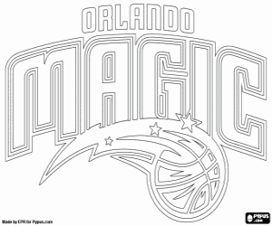 Pintar Logo dels Orlando Magic