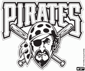 Pintar Logo dels Pittsburgh Pirates