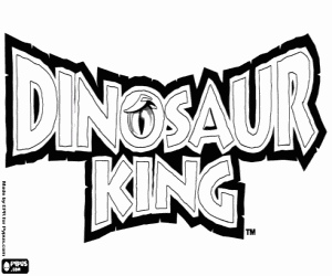 Pintar Logo Dinosaur King