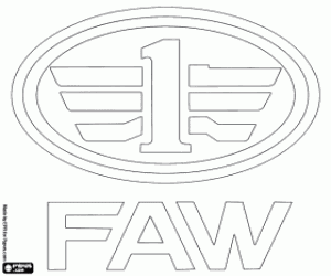 Pintar Logo FAW Car Company