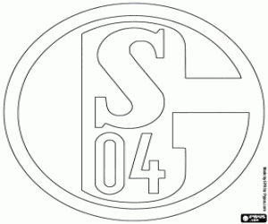 Pintar Logo de FC Shalke 04