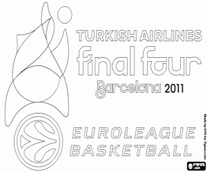 Pintar Logo Final Four Barcelona 2011