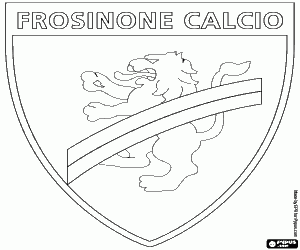 Pintar Logo de Frosinone Calcio