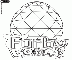Pintar Logo de Furby Boom i ou virtual