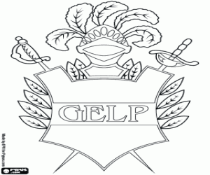 Pintar Logo de Gimnasia y Esgrima, GELP
