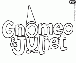 Pintar Logo de Gnomeu i Julieta