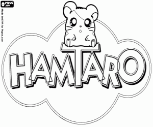 Pintar Logo Hamtaro