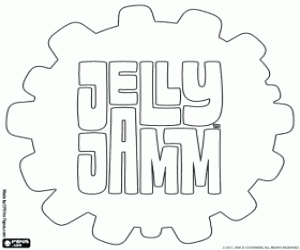 Pintar Logo de Jelly Jamm