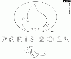 Pintar Logo Jocs Paralímpics París 2024