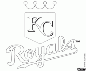 Pintar Logo de Kansas City Royals
