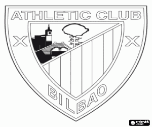 Pintar Logo de l'Athletic Club de Bilbao