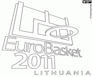 Pintar Logo de l'EuroBasket 2011 de Lituània