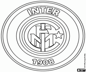 Pintar Logo de l'Inter de Milà