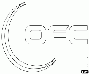 Pintar Logo de l'OFC, futbol a Oceania