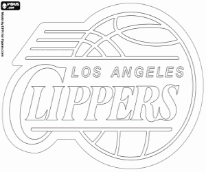 Pintar Logo de Los Angeles Clippers