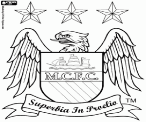Pintar Logo de Manchester City