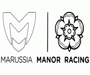 Pintar Logo Manor Marussia F1 Team