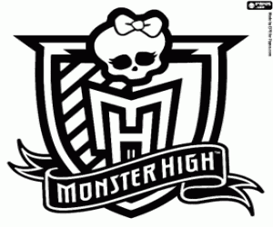 Pintar Logo Monster High