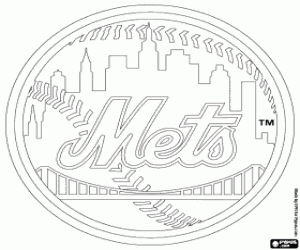 Pintar Logo de New York Mets