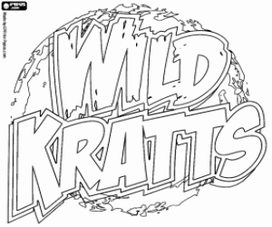 Pintar Logo original de Wild Kratts