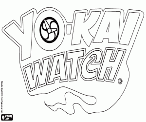 Pintar Logo original de Yo-kai Watch