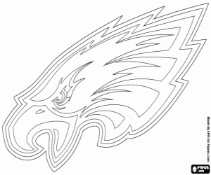 Pintar Logo de Philadelphia Eagles