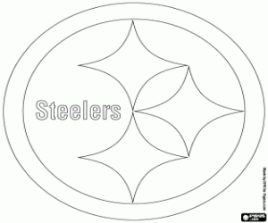Pintar Logo de Pittsburgh Steelers