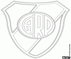 Pintar Logo de River Plate