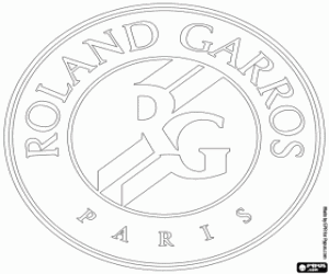 Pintar Logo de Roland Garros