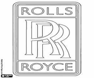 Pintar Logo Rolls-Royce