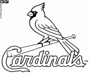 Pintar Logo de Saint Louis Cardinals