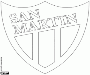 Pintar Logo de San Martín